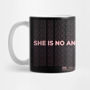 She is not angel funny quote Mug